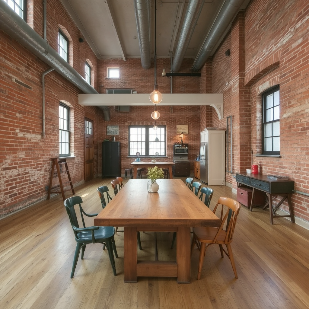 A loft apartment