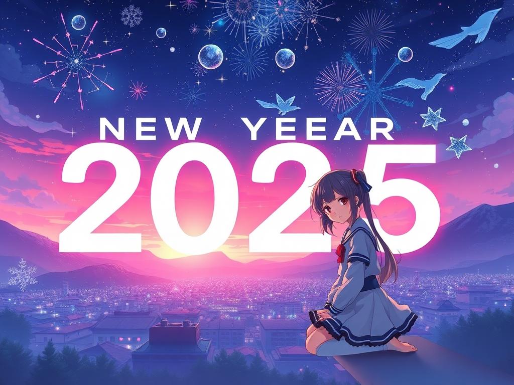 Anime new year 2025