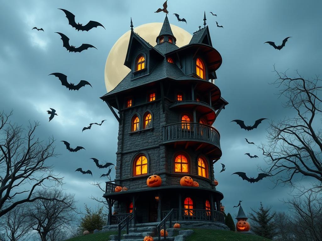 Helloween witch tower